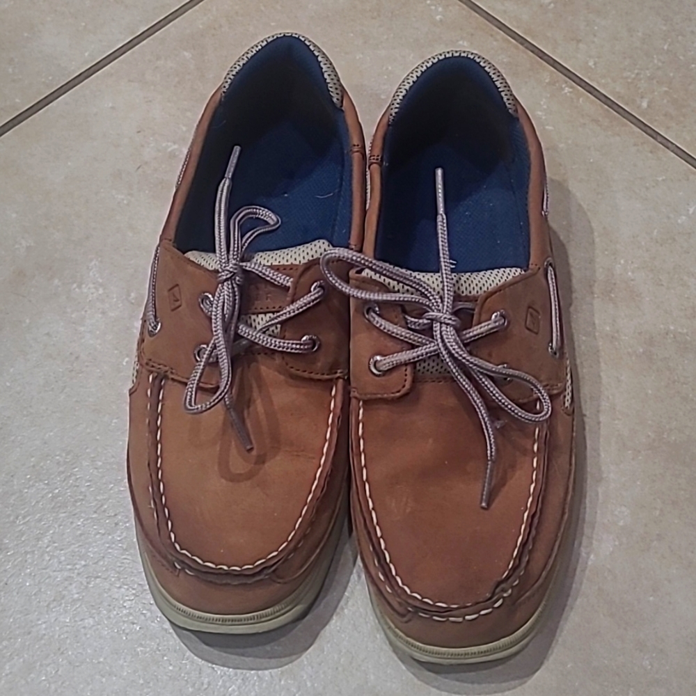 Boys Leather Sperry Topsider Loafers